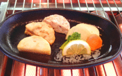 三種の海鮮ステーキセットの特産品画像
