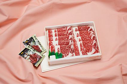 北里八雲牛すき焼きセットの特産品画像