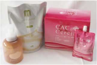 CAC化粧品他セット（メンブレンフォーミングウォッシュ2本、泡立てポンプ2本、無添加ドリンク）の特産品画像