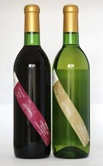 オーガニック山ぶどう＆旅路（白）ワインセットの特産品画像