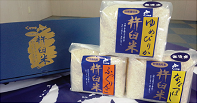 特別栽培「きなうす米(精米)」ギフトセットの特産品画像