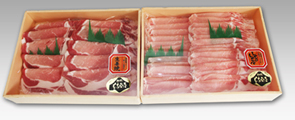 美瑛和とんもち豚しゃぶしゃぶ用＆生姜焼き用セットの特産品画像