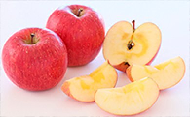サンふじりんご　Ｍサイズ約10kg(贈答用　40玉)と乾燥りんご2袋の特産品画像