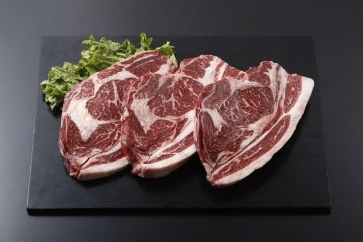 しほろ牛リブロースステーキ（3枚800g）の特産品画像