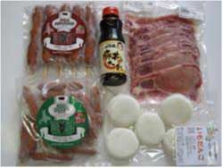 めむろ産ケンボロー豚の豚丼セットの特産品画像