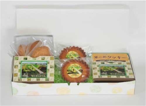 米こめクッキー・マドレーヌセットの特産品画像