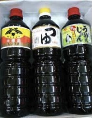 東和の佐々長醸造醤油つゆセットの特産品画像