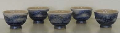 瀬山焼 銀河 煎茶碗の特産品画像