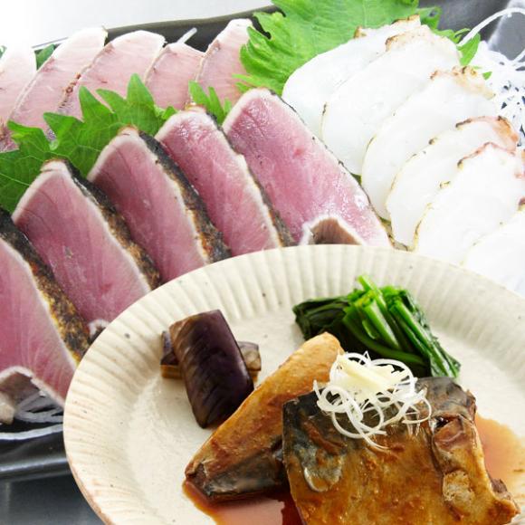 三陸産　特選炙り・こだわり煮魚セットの特産品画像