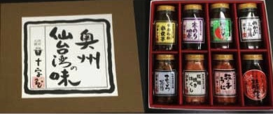 仙台湾の味　瓶詰　８点セットの特産品画像