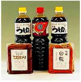 味噌・醤油・めんつゆSETの特産品画像
