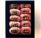 仙台牛ハンバーグと島豚ロールステーキセットの特産品画像