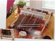 ポータブル手織り機の特産品画像