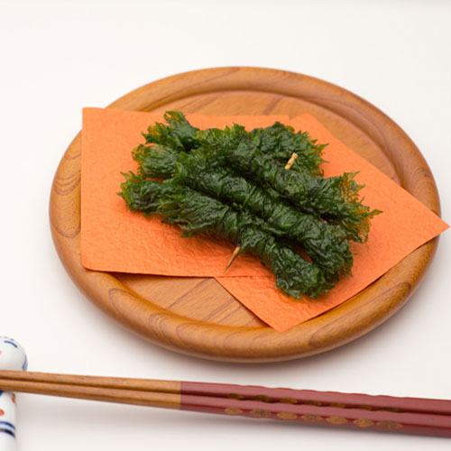 大崎の伝統　手作りしそ巻き(くるみ味・ごま味・辛味)の特産品画像