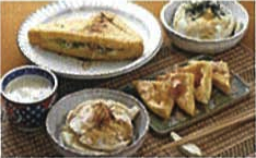 奥州涌谷名産「おぼろ豆腐」と油揚・豆乳セットの特産品画像