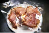 にかほ市産比内地鶏(しょうゆ味)　450gの特産品画像