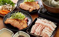 田沢湖美味豚　虹の豚しゃぶしゃぶセット＆味噌ステーキの特産品画像