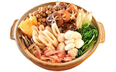 地鶏山の芋･キリタンポ鍋セット　4人前の特産品画像
