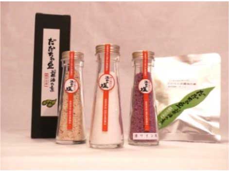 酒田の塩オリジナルセットの特産品画像