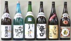 市内3蔵元　日本酒6本セットの特産品画像