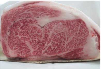 米沢牛　霜降りステーキの特産品画像