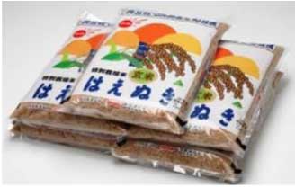 庄内町産特別栽培　玄米はえぬき10kgの特産品画像