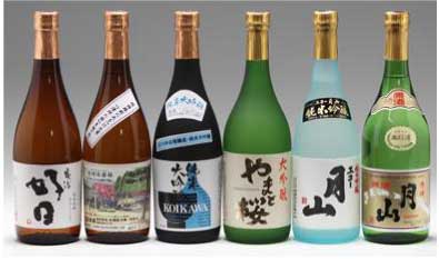 日本酒６本セットの特産品画像