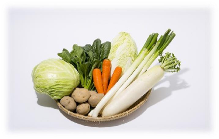 田村市産季節の野菜の特産品画像