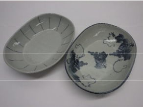 会津本郷焼　中皿(2枚)の特産品画像