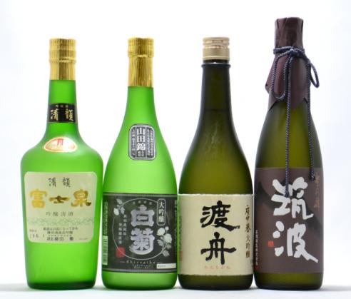 石岡地酒【大吟醸】飲み比べセットAの特産品画像
