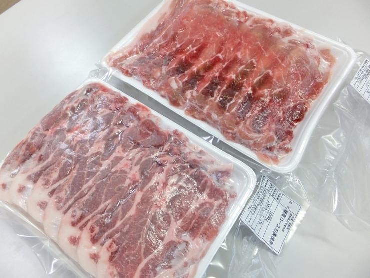 行方産米豚　スライスセット（2kg）の特産品画像