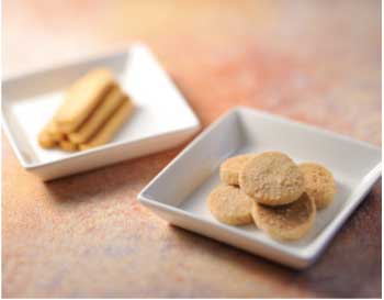 日の出米　米粉クッキー（プレーン56ｇ、チーズ49ｇ）×2個入りの特産品画像
