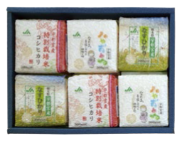 宇都宮産　お米食べ比べセットBの特産品画像
