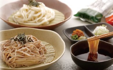 大兼製麺の島田うどんと島田そばセットの特産品画像