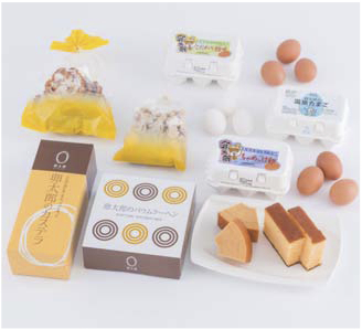 卵太郎の卵とお菓子のセットの特産品画像