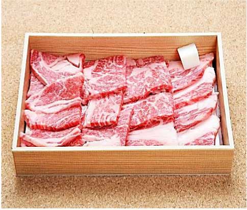 赤城和牛カルビ焼肉の特産品画像