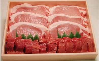 上州麦豚ロース・ヒレ切身の特産品画像