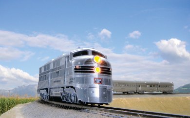 Ｎゲージ[アメリカ旅客鉄道黄金時代バーリントン鉄道シルバー・ストリーク・ゼファー運転セット]の特産品画像