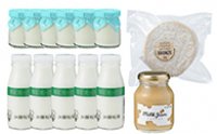加藤牧場乳製品とカマンベール、ミルクジャムのセットの特産品画像