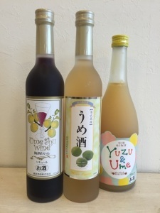 奥武蔵の梅酒セットの特産品画像