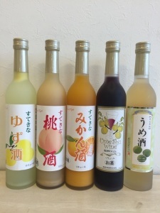 奥武蔵野の梅酒、すてきな和リキュールセットの特産品画像