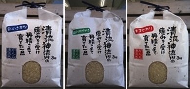 JA埼玉ひびきのブランド米 かんな清流米食べ比べセットの特産品画像