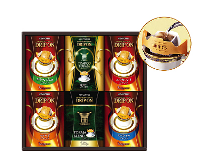 キーコーヒー　ドリップオンギフトの特産品画像