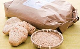 佐倉産自然栽培米と大和芋のセットの特産品画像