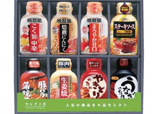 日本食研㈱　セレクト８（たれ詰め合わせ）の特産品画像