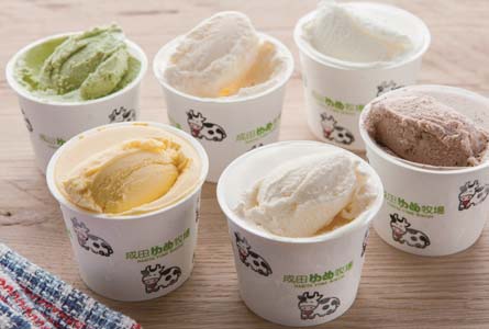 成田ゆめ牧場　カップアイス18個（ミルク、バニラ、チョコ、抹茶、チーズ、かぼちゃ）の特産品画像