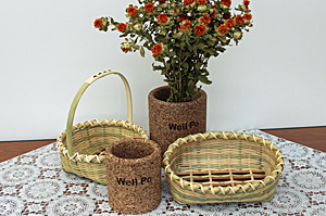ざる・植木鉢セットの特産品画像