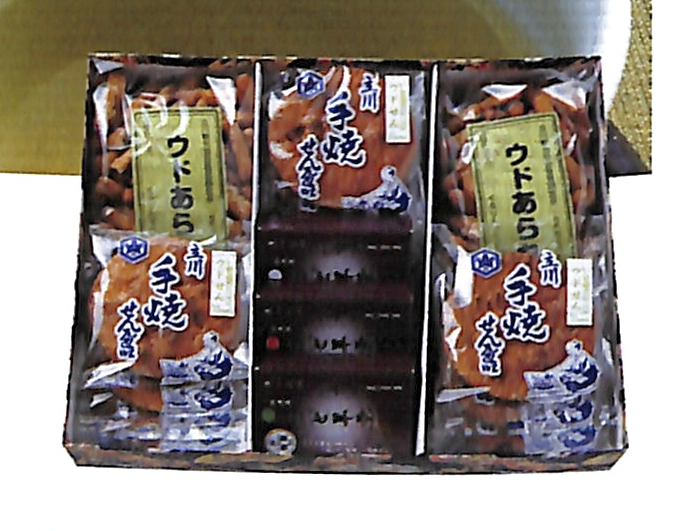 立川産うど和菓子セットの特産品画像