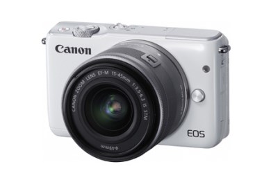 ミラーレスカメラ　EOS M10 レンズキット(ホワイト）の特産品画像