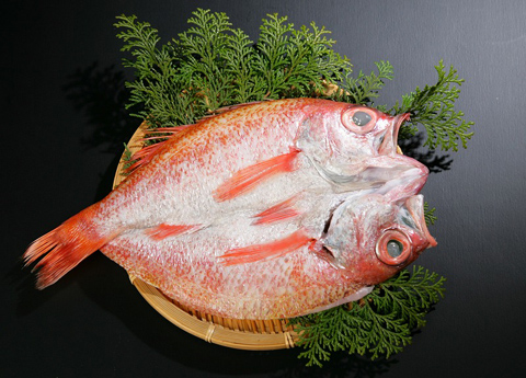 日本海鮮魚センターの『自家製一夜干し 高級魚のどぐろ』3枚セットの特産品画像
